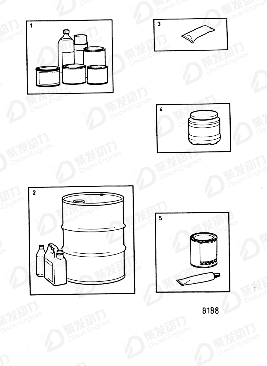 VOLVO Transmission oil 1141527 Drawing